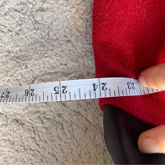 Roots Red and Black Nagano ‘98 Olympic Varsity Leather Jacket - Picture 8 of 10